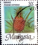 Stamps Malaysia -  Intercambio 0,20 usd 50 cent. 1986