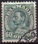 Stamps Denmark -  DINAMARCA 1934 Scott 240 Sello Rey Christian X usado