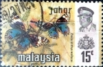 Stamps Malaysia -  Intercambio cxrf2 0,70 usd 15 cent. 1971