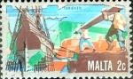 Stamps Malta -  Intercambio cxrf2 0,20 usd 2 cent. 1981
