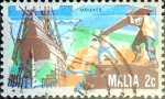 Stamps Malta -  Intercambio 0,20 usd 2 cent. 1981