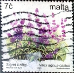 Stamps Malta -  Intercambio 0,40 usd 7 cent. 2003