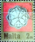 Stamps Malta -  Intercambio cxrf2  0,20 usd 2 miles. 1972