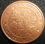 monedas de Europa - Alemania -  2004 (Reverso)