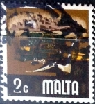 Stamps Malta -  Intercambio 0,20 usd 2 cent. 1973