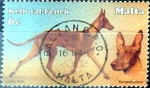Stamps Malta -  Intercambio 0,80 usd 6 cent. 2001