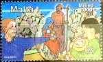 Stamps Malta -  Intercambio cxrf2 0,70 usd 7 cent. 2000