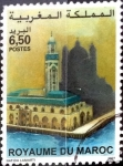 Stamps Morocco -  Intercambio 0,50 usd 6,5 dinares 2001