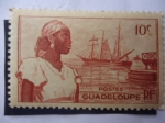 Sellos de America - Guadeloupe -  Postes Guadeloupe- RF.