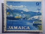Stamps : America : Jamaica :  Gypsum Industry.