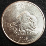 monedas de America - Estados Unidos -  2005 (Reverso)