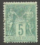 Stamps France -  106 - Sage