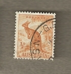 Stamps Australia -  Canguro