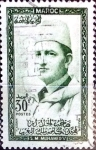 Stamps Morocco -  Intercambio 0,20 usd 30 francos  1957