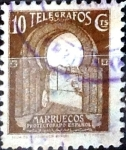 Stamps Morocco -  Intercambio jxi 0,20 usd 10 cent. 19xx