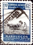 Stamps Morocco -  Intercambio jxi 0,20 usd 1,10 pesetas 1953
