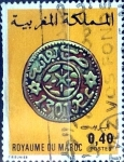 Stamps Morocco -  Intercambio 0,20 usd 40 cent. 1979