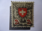 Stamps : Europe : Switzerland :  Helvetia - Suiza.