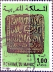 Stamps : Africa : Morocco :  Intercambio 0,45 usd 1 dinar 1976