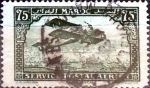 Stamps Morocco -  Intercambio jxi 0,20 usd 75 cent. 1922