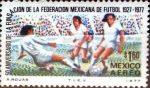 Stamps Mexico -  Intercambio cxrf3 0,25 usd 1,60 pesos 1977