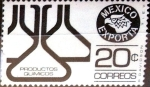 Stamps Mexico -  Intercambio 0,20 usd 20 cent. 1976