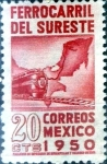 Sellos de America - M�xico -  Intercambio 0,45 usd 20 cent. 1950