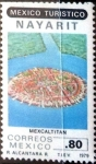 Stamps Mexico -  Intercambio crxf 0,30 usd 80 cent. 1979