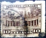 Sellos de America - M�xico -  Intercambio 0,20 usd 10 cent. 1923