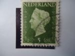Sellos de Europa - Holanda -  1946-Netherlands- Queen Wilhelmina.