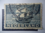 Stamps Netherlands -  Netherlands herdenking-Curaçao 1634-1934
