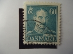 Stamps Denmark -  Rey Cristian X de Danmark - M/277