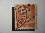 Stamps Denmark -  Rey Federico IX de Dinamarca.