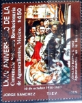 Stamps Mexico -  Intercambio crxf 0,25 usd 450 pesos 1989