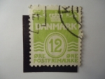 Stamps Denmark -  Danmark.