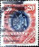 Sellos de America - M�xico -  Intercambio 0,40 usd 20 cent. 1899