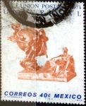 Sellos de America - M�xico -  Intercambio 0,20 usd 40 cent. 1974