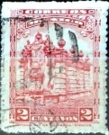 Stamps Mexico -  Intercambio 0,20 usd 2 cent. 1923