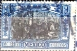 Stamps Mexico -  Intercambio 2,00 usd 1 peso 1910
