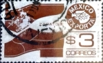 Stamps Mexico -  Intercambio 0,20 usd 3  pesos 1975