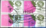 Stamps Mexico -  Intercambio 0,80 usd 4 x 4,30 pesos 1975