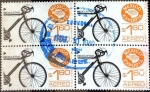 Stamps Mexico -  Intercambio 0,80 usd 4 x 1,60 pesos 1975