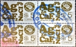 Stamps Mexico -  Intercambio 0,80 usd 4 x 5 pesos 1978