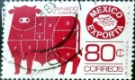 Sellos de America - M�xico -  Intercambio 0,20 usd 80 cent. 1976
