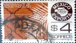 Stamps Mexico -  Intercambio 0,20 usd 4 pesos 1980