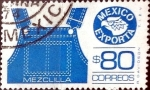 Stamps Mexico -  Intercambio 0,20 usd 80 pesos 1986