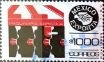 Stamps Mexico -  Intercambio 0,25 usd 1000 pesos 1988