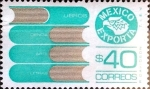Stamps Mexico -  Intercambio 0,20 usd 40 pesos 1986