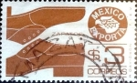 Stamps Mexico -  Intercambio 0,20 usd 3 pesos 1975