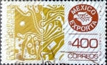 Stamps Mexico -  Intercambio 0,75 usd 400 pesos 1984